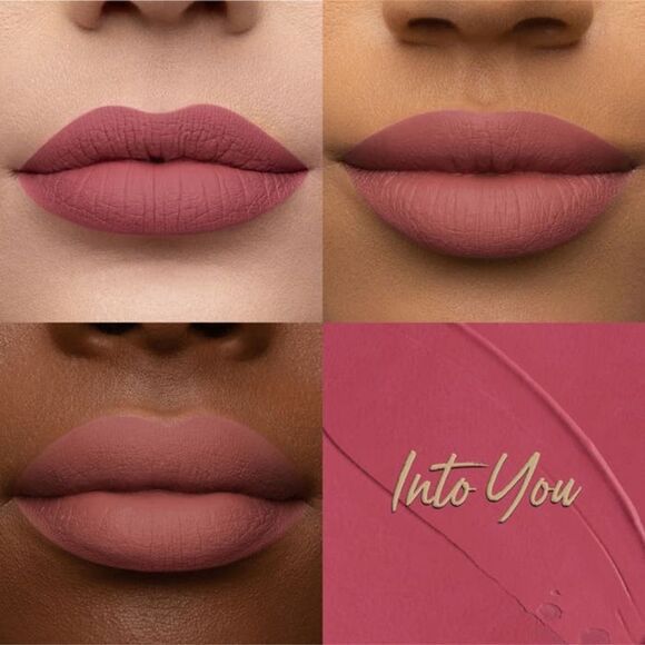 Too Faced Melted Matte Plumping Liquid Lipstick- Makin Moves (Barbie Pink Mauve) - Picture 8 of 14